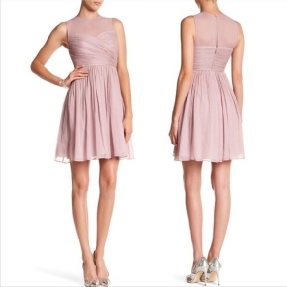 NWT J. Crew Clara lilac silk dress 2 2P petite - Picture 3 of 7